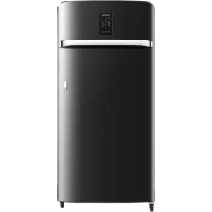 SAMSUNG 184 L Direct Cool Single Door 3 Star Refrigerator | RR21C2J23BX/HL | Luxe Black