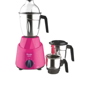 Preethi Galaxy MG 225 750 W 3 Jars Mixer Grinder | Pink