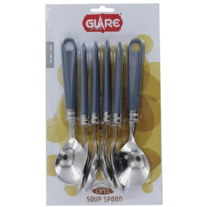 Glare | 6Pc-Opal | Soup Spoon