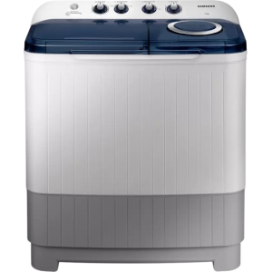 SAMSUNG Semi Automatic Top Load |  7 kg | WT70M3200HB/TL | White, Blue, Grey