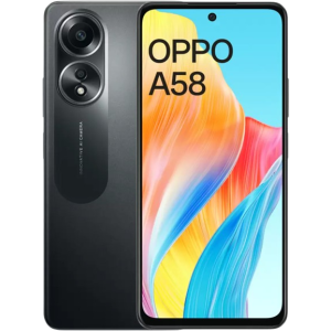 OPPO A58 | 128 GB/6 GB RAM | Glowing Black