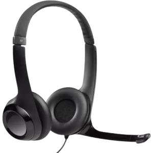 Logitech H390 USB Wired Headset | On the Ear | Black