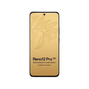 OPPO Reno 12 Pro 5G | 12 GB | 256 GB | Manish Malhotra Limited Edition | Diwali Gold