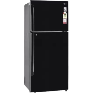 LG 1 Star Frost Free Double Door Convertible Refrigerator | Door Cooling | Inverter Compressor | Express Freeze | Multi Air Flow | 412 L | GL-T432AESR | Ebony Sheen