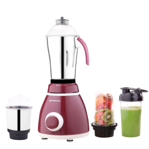 Wonderchef Acura Plus Mixer Grinder | 750W | 4 Jars for Blending Dry Masala Grinding Chutney Grinding Smoothie | Grind Tough Ingredients