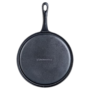 Wonderchef Forza Cast-Iron Dosa Tawa Pan | 25 cm | 3.8 mm | Pre Seasoned Cookware