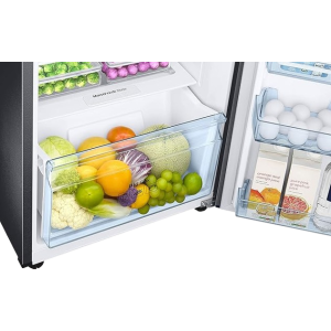 Samsung Frost-Free Double Door Refrigerator | Convertible 3 In 1 Digital Inverter  Appliance | 256L | 3 Star | Black | RT30C3733B1/HL