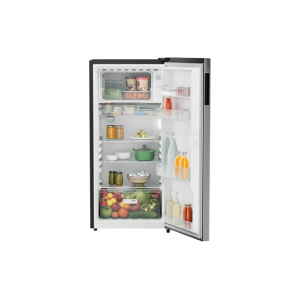 LIEBHERR DNPsiE 1901 Pure Single door refrigerator | 191 L | 5 Star with Inverter Compressor And Vegetable FreshBox | Silver Steel