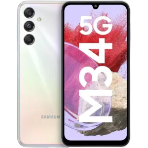 SAMSUNG Galaxy M34 5G | 8 GB / 128 GB | Prism Silver