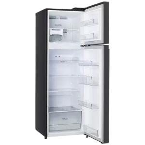 LG  Frost Free Double Door Convertible Refrigerator | 3 Star | 272 L | Ebony Sheen | GL-T312TESX