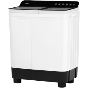 Haier Semi Automatic Top Load Washing Machine | HTW85-178BK | 8.5 kg | Black,White