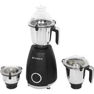 Faber FMG Crown 3J Nero CROWN 800 Mixer Grinder | 800 W | 3 Jars | Black