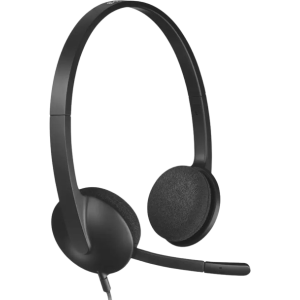 Logitech H340 USB | Wired Headset | On the Ear | Black