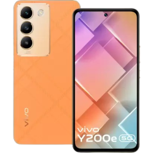 vivo Y200E 5G | 128 GB | 6 GB RAM | Saffron Delight