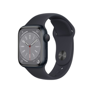 Apple Watch Series 8 | 45MM | Blood Oxygen & ECG Apps | Midnight Aluminium | MNP13HN/A