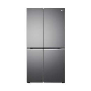 LG | GL-B257EPZ3 | 650 Litres | Convertible Side By Side Refrigerator | Shiny Steel