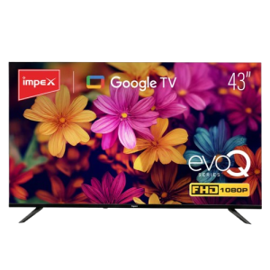 Impex Google LED TV | 43 Inch | Black | 43S3RLD2