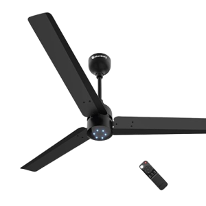 Atomberg Renesa Ceiling Fan | 3 Blade | 1200 mm | 35 W | Midnight Black