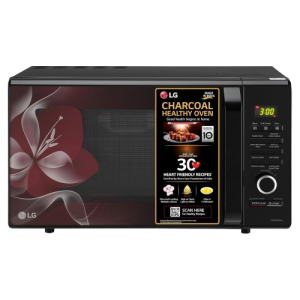 LG Charcoal Convection Healthy Microwave Oven | 28 L | Black | MJ2887BWUM DBKQILN