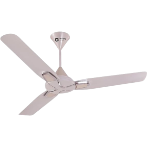 Orient Electric Jazz Pearl Metalic Chrome Ceiling Fan | 1200mm | White