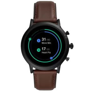 FOSSIL The Carlyle HR Free Size Smartwatch | Strap Brown | FTW4026