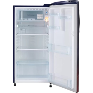 LG 190 L Direct Cool Single Door 3 Star Refrigerator GL-B201ABPD | Blue Plumeria