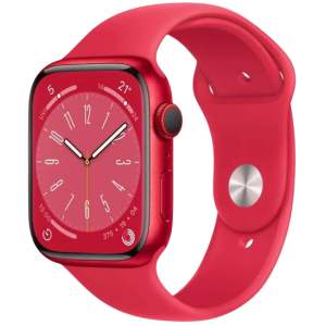 Apple Watch Series 8 | GPS | Cellular | Touchscreen | Red Strap | MNKA3HN/A