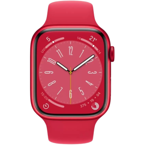 Apple Watch Series 8 | GPS | Cellular | Touchscreen | Red Strap | MNKA3HN/A