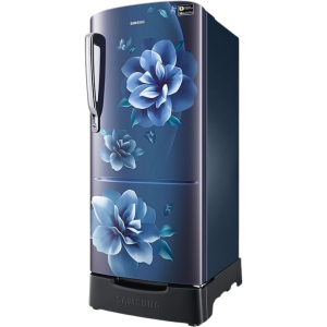 Samsung Direct Cool Single Door Refrigerator | 183 L | 5 Star | Digital Inverter | Camellia Blue | RR20D2825CU/NL