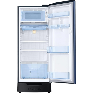 Samsung Direct Cool Single Door Refrigerator | 183 L | 5 Star | Digital Inverter | Camellia Blue | RR20D2825CU/NL