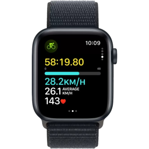 Apple Watch SE 2nd Gen | GPS 44 mm | Midnight Aluminium Case | Midnight Strap | MREA3HN/A