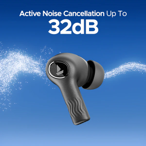 boAt Nirvana Ion ANC Wireless Earbuds | Crystal Black