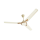 USHA Racer Chrome Ceiling Fan | 1200MM | Ultra High Speed 400RPM | Rich Ivory